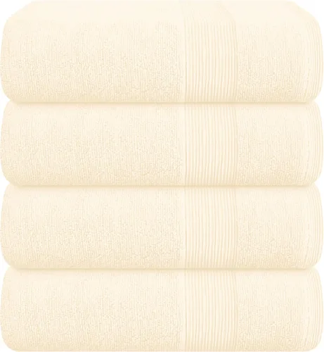 Vista 76 de Belizzi Home Juego de toallas de 8 piezas, 100% algodón hilado en anillo, 2 toallas de baño de 27 x 54 pulgadas, 2 toallas de mano de 16 x 28