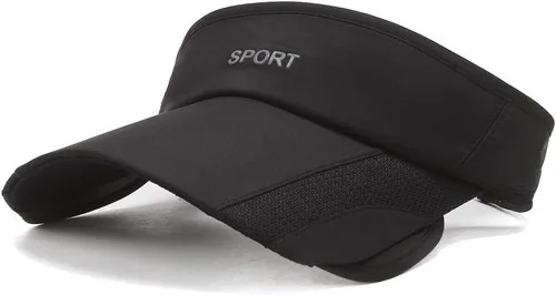 Vista 16 de Viseras solares para mujer con visera retráctil, visera de golf, protección UV, gorra de playa, tenis, correr, deporte, sombrero ajustable
