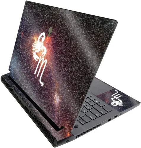 Vista 301 de MightySkins - Skin brillante con purpurina para Alienware M17 R3 (2020) y M17 R4 (2021) - Diversión de los años 90 Acabado duradero con purpurina