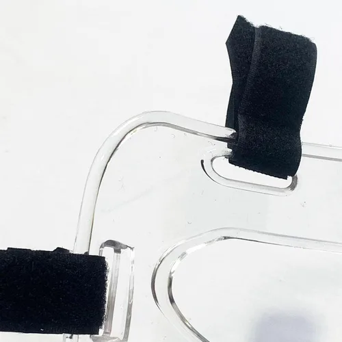 Vista 9 de DYNWAVE Máscara de taekwondo transparente, cubierta protectora extraíble para la cabeza, protector facial, protector facial engrosamiento para artes