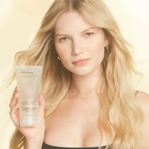 Vista 2 de GIOVANNI L.A. Hold Gel de peinado, agarre fuerte, gel para el cabello para mujeres y hombres, vegano, sin parabenos ni ftalatos, infundido
