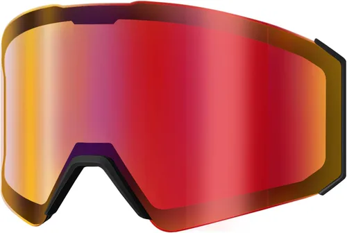 Vista 10 de OutdoorMaster - Gafas de esquí Falcon con lente de ZEISS, gafas de snowboard OTG antiempañamiento, lente intercambiable magnética, gafas de nieve