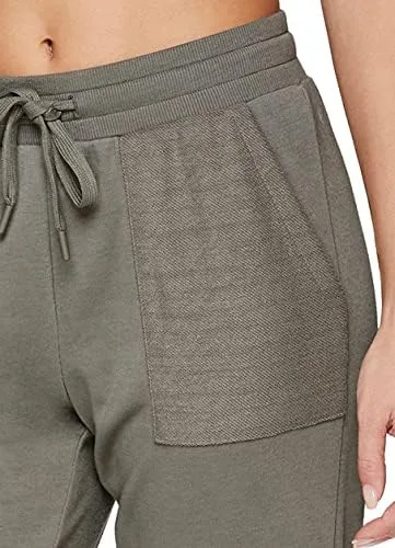 Vista 5 de RBX Active - Pantalones deportivos ligeros de rizo francés para mujer con bolsillos