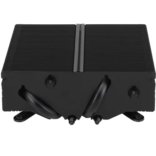 Vista 6 de Thermalright AXP90-X53 Enfriador de aire negro de bajo perfil para CPU, 2.087 in de altura, con ventilador de CPU PWM delgado TL-9015B, enfriador