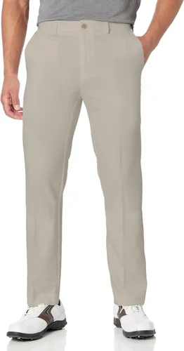 Vista 5 de PGA Tour Pantalón de golf con parte delantera plana para hombre con cintura expandible Asfalto