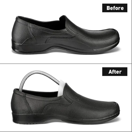 Vista 7 de 20 Pairs Spring Shoe Tree Shoe Stretcher Shoe Shape Plastic 33 cm 13 Inches Shoe Trees Sneaker Support for Men US 5-13