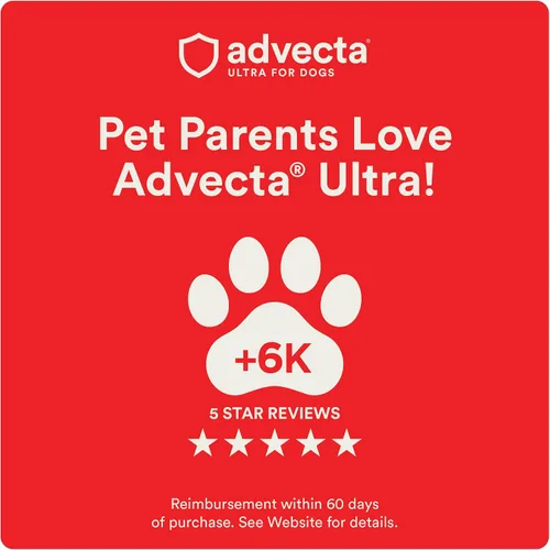Vista 6 de Advecta Ultra pulgas y garrapatas tópico para perros 21-55 libras