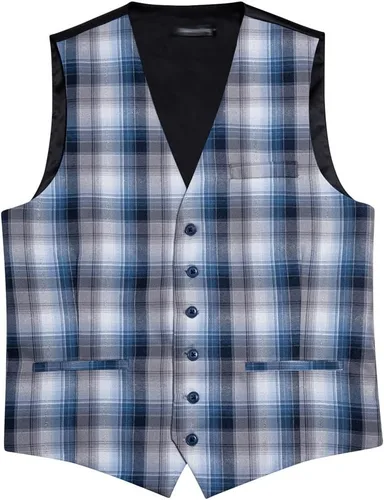 Vista 4 de Business Vest Jacket Fashion Casual Classic Men's Slim Single Breasted Four Seasons