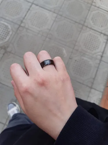 Vista 3 de Anillos de cazador de demonios para hombres Anime Kimetsu No Yaiba Anillo Tanjiro Nezuko Zenitsu Cosplay Joyería para mujeres y niñas