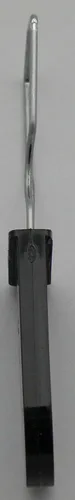 Vista 3 de Sellos de seguridad de candado de alambre de plástico numerados secuencialmente (paquete de 100) (negro)