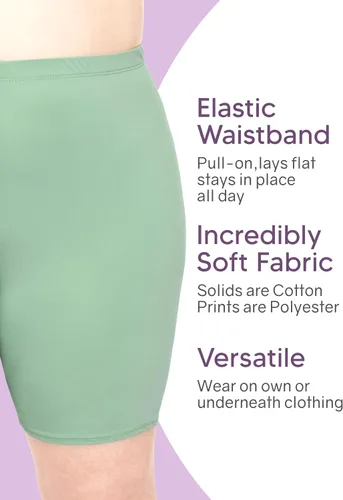 Vista 4 de STRETCH IS COMFORT Leggings hasta la rodilla para mujer - Paquete de 2 S - 7X