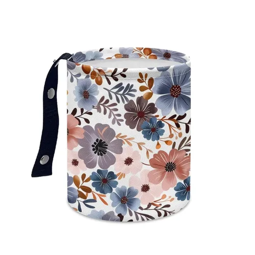 Vista 39 de Papelera portátil con bandera de Estados Unidos, reutilizable, impermeable, multiusos, organizador de coche, artículos esenciales para viajes por