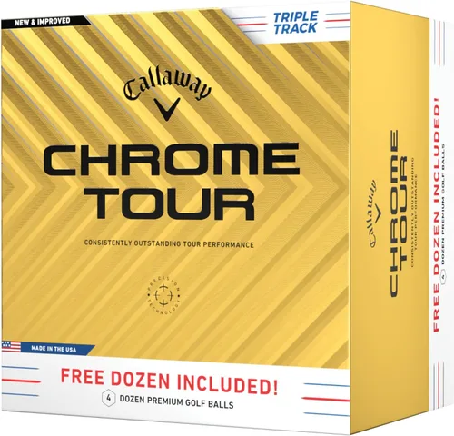 Vista 16 de Callaway Golf Chrome Tour Bolas de golf