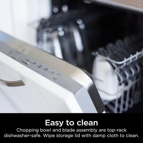 Vista 4 de Ninja XSKKITCHPR Foodi Power Chopper - Cuenco para procesador de alimentos de 3 tazas, para sistema mezclador de potencia Ninja (Serie CI100)
