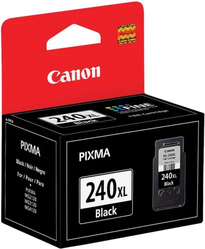 Vista 3 de Canon Paquete de 3 cartuchos de tinta negra PG-240XL - 0.4 fl oz