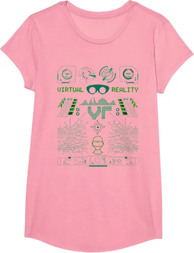 Vista 48 de Camiseta de realidad virtual VR Retro Gamers, Negro, S