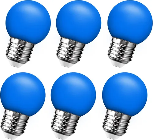 Vista 10 de Focos LED de noche Flaspar, focos LED de globo pequeños de 15W equivalentes, base de tornillo mediano E26 para baño, porche, luces de cadena al aire