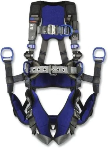 Vista 10 de 3M DBI-SALA ExoFit X300 Comfort - Arnés de seguridad de suspensión de posicionamiento de escalada, protección contra caídas de telecomunicaciones