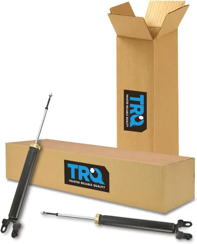 Vista 355 de TRQ Juego de amortiguadores traseros compatible con Chevrolet Express 1500 2003-2014, Express 3500 2006-2022, GMC Savana 1500, Savana 3500