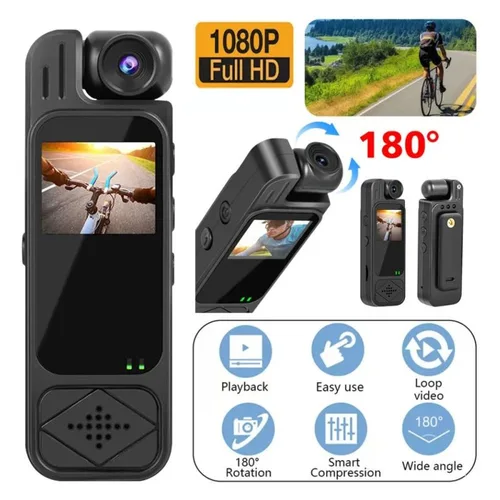 Vista 3 de Mini Cámara Deportiva Hd 1080p Portátil
