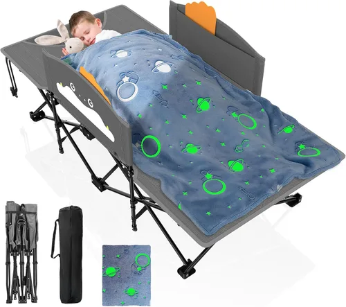 Vista 12 de Suteck Catre plegable XXL de 32 pulgadas, catres de dormir resistentes de 32 pulgadas gris ceniza
