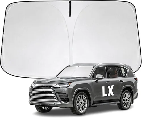 Vista 42 de Parasol para parabrisas Acura MDX 2001-2013, protector de parabrisas 300T, bloquea los rayos UV, ajuste personalizado, MDX para parabrisas