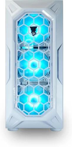 Vista 6 de VIPRTECH Ghost 1.1 Gaming PC, R7 3700X, RX 5500XT 8GB, 16GB/500GB SSD Arctic White