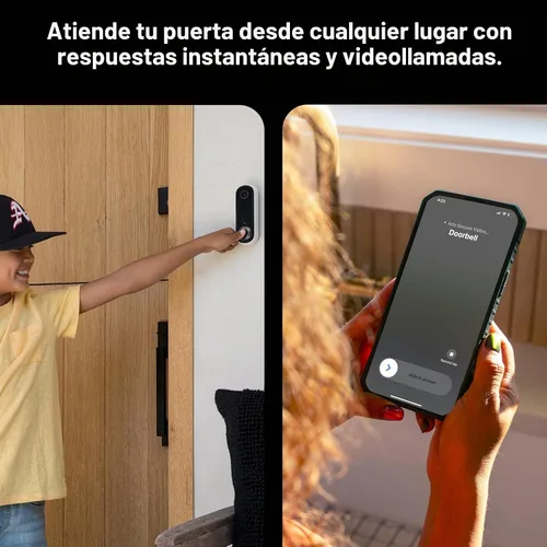 Vista 6 de Arlo Timbre de video 2K (2.ª generación) inalámbrico o con cable - 1 cámara