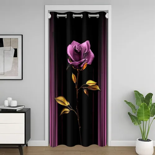 Vista 25 de Feelyou Math Equation - Cortina de puerta (1 panel, 34 x 80 pulgadas)