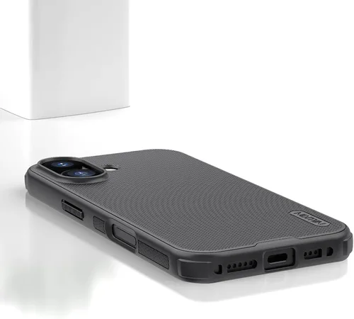 Vista 7 de Nillkin Frosted Shield - Funda para iPhone 17, compatible con MagSafe, perfil delgado, protección contra caídas de grado militar, a prueba