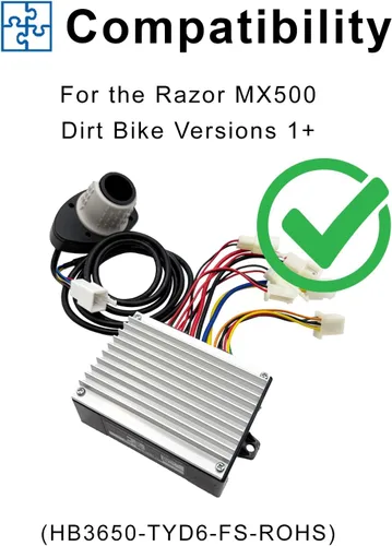 Vista 2 de AlveyTech Controlador para Razor MX500 (Versiones 1-)