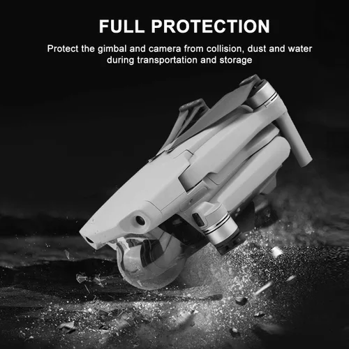 Vista 4 de Gimbal cubierta de guardia abrazadera de cámara protector de la tapa capó para DJI MAVIC AIR 2 Drone Quadcopter