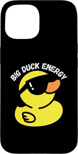 Vista 6 de Funda para iPhone 16 Big Duck Energy Funny Rubber Ducky Apparel