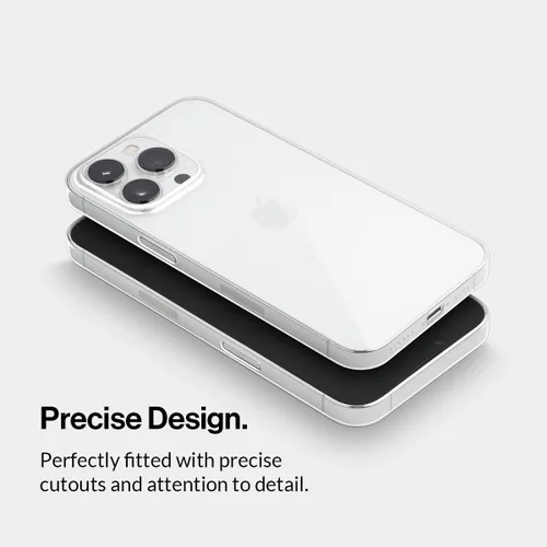 Vista 6 de totallee Funda delgada para iPhone 15 Pro Max, la cubierta más delgada ultra delgada y minimalista para Apple iPhone 15 Pro Max (2023) (transparente)