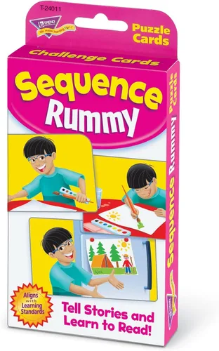 Vista 6 de Tarjetas de desafío de secuencia Rummy