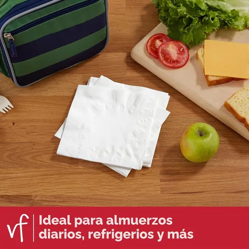 Vista 3 de Vanity Fair Everyday Servilletas, 100 Count Servilletas de papel