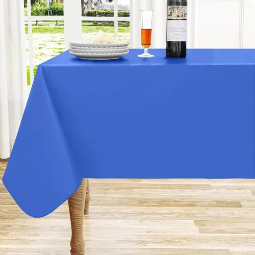 Vista 33 de homing - Mantel cuadrado de vinilo, mantel de plástico impermeable y a prueba de derrames con respaldo de franela, cubierta de mesa fácil de limpiar