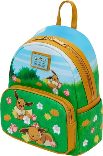 Vista 3 de Loungefly Mini-mochila Pokémon Eevee, exclusiva de Tienda