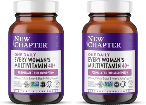 Vista 11 de Comprimidos multivitamínicos para mujeres de 40 años en adelante New Chapter, una al día, ANC-204, 1, 1