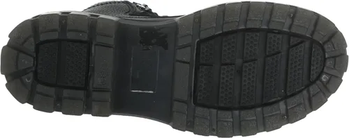 Vista 4 de Karl Lagerfeld Paris Botas de combate para hombre con forro polar de alto rendimiento y suela translúcida