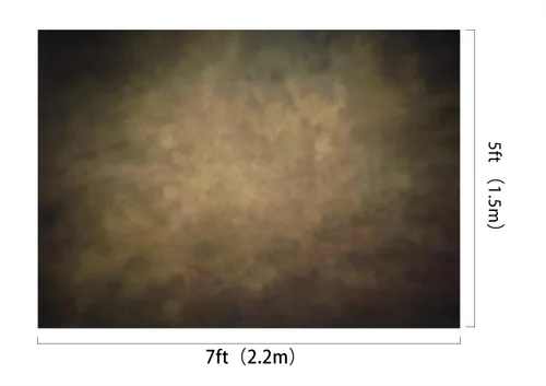 Vista 3 de Kate Fondos de retrato marrón de 7 × 5 pies, fondo abstracto de fotografía de textura de antiguo maestro para fotógrafo, estudio de tela suave