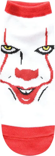 Vista 4 de Hyp IT Movie Pennywise You'll Float Too Stephen King - Calcetines tobilleros para mujer (5 unidades)