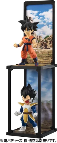 Vista 6 de TAMASHII NATIONS Bandai Vegeta Dragon Ball Z Buddies Figura de acción