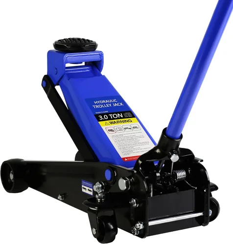 Vista 19 de SSLine Gato hidráulico portátil de 2 toneladas de piso para automóvil, gato hidráulico de acero resistente, para SUV Coupe, gato de piso de carreras
