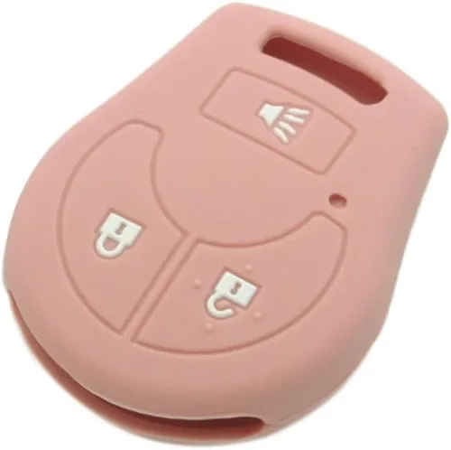 Vista 7 de SEGADEN - Funda protectora de silicona compatible con llave remota de Nissan de 3 botones CV2506 Negra
