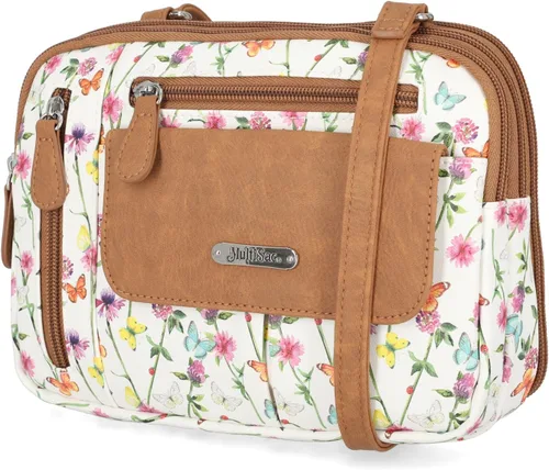 Vista 10 de MultiSac Zippy - Bolso bandolera con triple compartimento