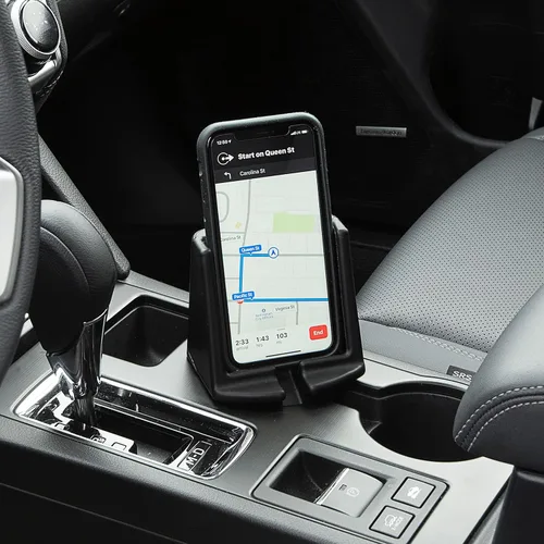 Vista 2 de Heininger CommuteMate CellCup - Soporte universal para teléfono celular, color negro