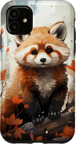 Vista 8 de Cute Red Panda, Red Panda Lover Case for iPhone 17