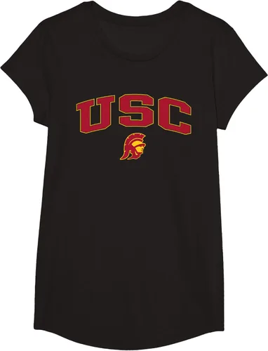 Vista 5 de USC Apparel Southern Cal Trojans Classic Logo Camiseta oficial Negro