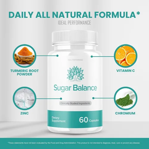 Vista 4 de SugarBalance Cápsulas Suplemento Max Advanced Formula (5 unidades)